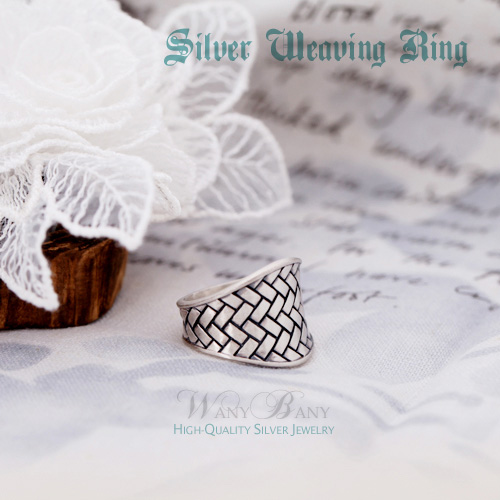 Silver Weaving Ring