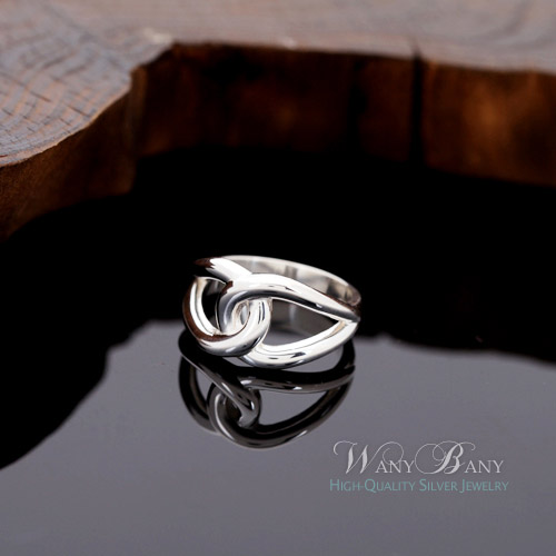 Silver Connect Love Ring