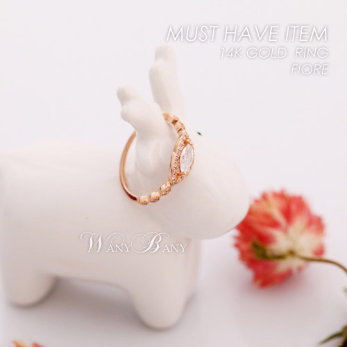 ▒14K GOLD▒ Fiore Ring