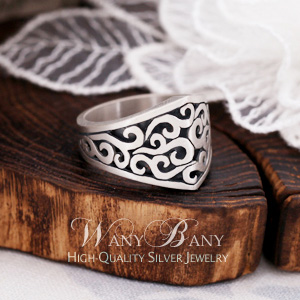 Silver Classic Cloud Ring