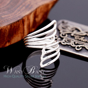 Silver Wing Ring